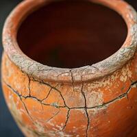 Sunbaked Terracotta Tile Texture Mediterranean Vibes photo