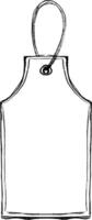 This is a Blank Tag designed specifically for use in Labels and Branding within Stock Media vector