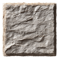 Textured and Crumpled Paper Sheet for Creative Backgrounds and Design Projects png