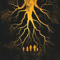 Figurative Ancestral Roots and Boughs photo