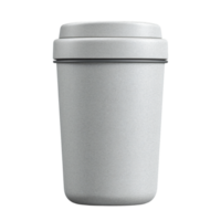 Gray Disposable Coffee Cup for Beverages png