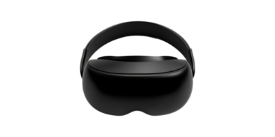 Virtual Reality Headset. Immersive Technology For Gaming And Simulation Isolated On Transparent Background png