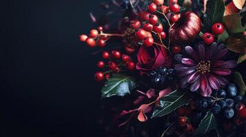 Enduring Arrangement of Seasonal Blooms photo