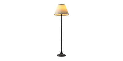 Modern Floor Lamp With Warm Light. Elegant Home Lighting Solution Isolated On Transparent Background png