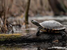 Turtle Track Through Historic Turns photo