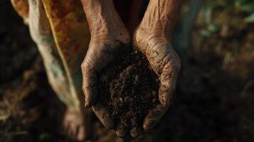 Soil in Experienced Hands photo