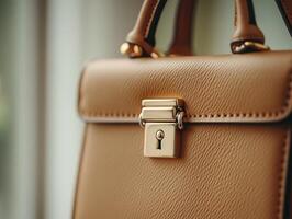 Fashionable Bag with Invisible Security Features photo