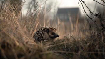 Grassy Haven for a Hedgehog photo