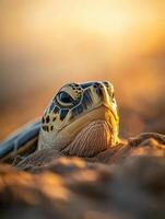 New Life Turtles Hatching photo