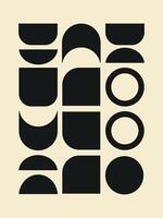Artworks, posters inspired postmodern of abstract dynamic symbols with bold geometric shapes, useful for web background, poster art design, magazine front page, cover artwork. vector