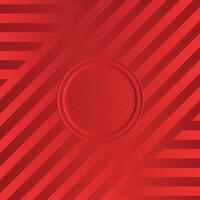 Red abstract background with glowing geometric lines. Modern shiny red gradient diagonal lines pattern. Futuristic technology concept. Suit for poster, cover, banner, presentation, website vector