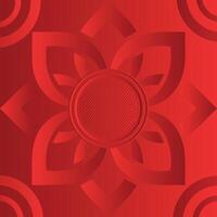 Modern Editable red background with circle shape abstract background vector