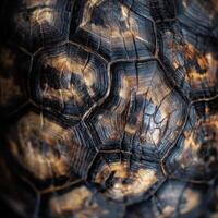 Elaborate Schemes on Turtles Carapace photo
