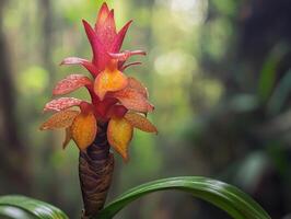 Rich Vegetation in Jungle Habitat photo