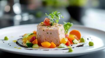 Wholesome Dish Made Using Nutritious Tuna photo