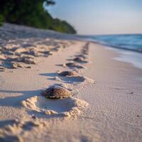 Start of Voyage Impressions in Sand photo