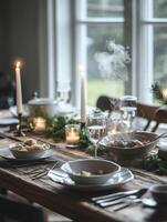 Vintage Dining Ready for Kin Meal photo