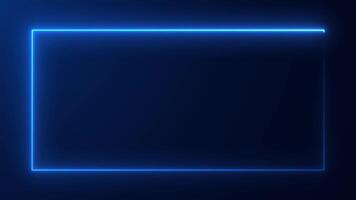 Moving light frame around it represents the energy of the ever-changing technology, fast connectivity and real-time processing, conveying the advancement of modern digital innovation video