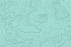 Blue background with map contour pattern use black color line. Topographic wallpaper on horizontal layout vector