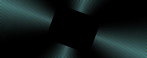 3D blue black techno abstract background overlap layer on dark space with diagonal lines effect decoration. Modern graphic design element stripes style concept for web banner, flyer, or brochure cover vector