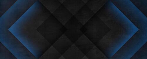 Futuristic Dark Blue Geometric Diamond Background with Modern Sci-Fi Tech Style for Banner, Website, Presentation, or App Interface Design vector