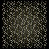 Elegant gold triangle pattern on black background creating a stylish and abstract design vector