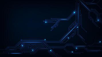 Abstract futurisit line circuit board technology electronic background vector