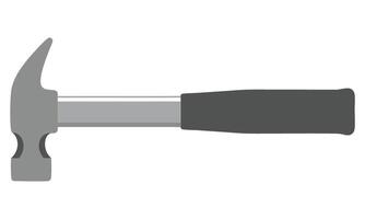 Classic Tool Hammer for Construction, Carpentry, and DIY Projects with Unique Design Features vector