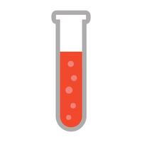 Test tube Red illustration, science digital files, science department clipart , scientist Design Sublimation vector