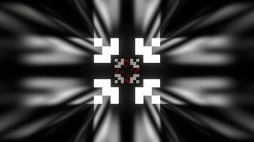Red and White Cool Neon Strobe Geometric Background VJ Loop in 4K video