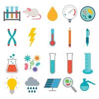 Set of Science illustration isolated, science department clipart , scientist Design Sublimation vector