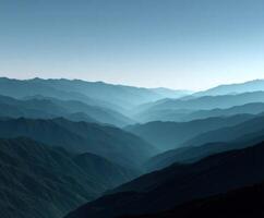 A view of the mountains from a plane photo