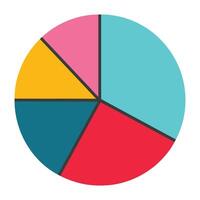 Pie Chart illustration, science digital files, science department clipart , scientist Design Sublimation vector