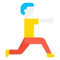 Aerobics icon, for web, app, infographic, etc vector