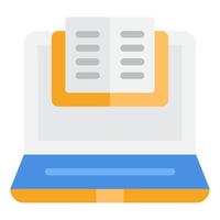 E Learning icon, for web, app, infographic, etc vector