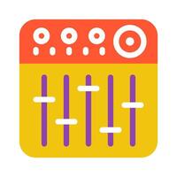 Digital Mixer icon, for web, app, infographic, etc vector