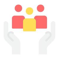 Community icon, for web, app, infographic, etc vector