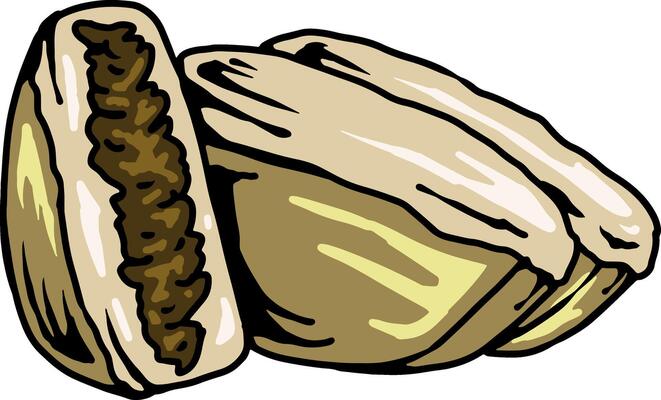 Kue Pukis Indonesian Local Foods Illustration