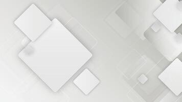 Abstract geometric background with overlapping squares vector