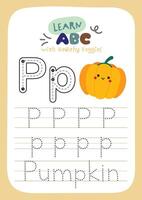 Vegetable themed tracing worksheet for children to improve handwriting and learn to identify various healthy veggies in a creative and fun way vector