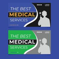 Create Stunning Medical Thumbnails Design for You vector