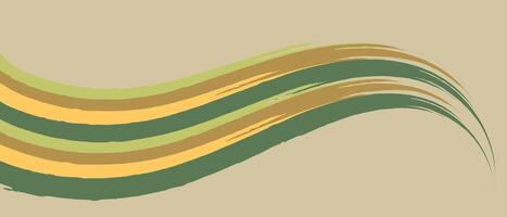 Modern abstract linear swirl on a dark background. Abstract wave ribbons in a varying shades of blue backdrop. Vibrant ribbon swirl on neutral background featuring dynamic curves vector