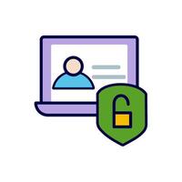 Cyber security, which is the practice of protecting computer systems, networks, programs, and data from digital attacks. vector