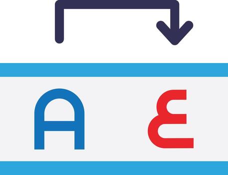 Interprete traductor idioma archivo vector