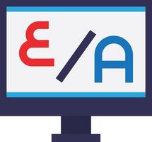 Monitor Computer Screen Display vector