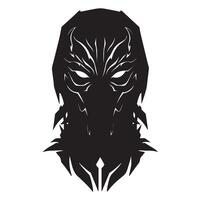 Battle Mask Emblem Art for Use in Battle Arena Combat Visuals vector