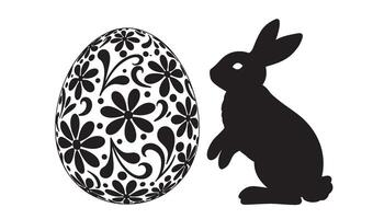 Spring based Easter Elements Icon pack for digital and print needs vector