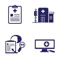 Healthcare Tools Icon Graphic ideal for software and mobile platforms vector