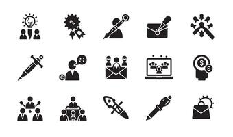 Modern Logo Set Concept with Sleek and Stylish Branding Templates vector