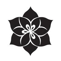 Ornamental Flower Art Created for Surface Print and Canvas Decorations vector